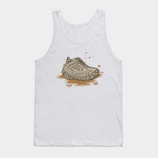 Balen Defender Beige Sneaker Tank Top